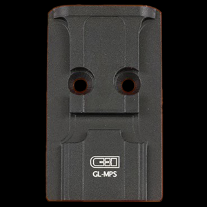 C&H Precision V4 MIL/LEO Steiner MPS Optic Steel Mounting Plate for Glock MOS Pistols GL-MPS-ST