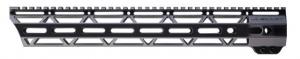 JL Billet Angle Cut M-Lok Handguard, High Profile, AR10, .308, 15 inch, Black, JLB-MLA-308-15H-A JLBMLA30815HA