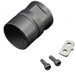 JL Billet Barrel Nut, .308, 7075-T6, DPMS Profile, Black, JLB-308-BN