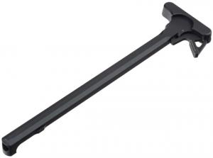 JL Billet Charging Handle, .308/AR10, 7075 Extended Latch, Black, JLB-308-CHB-EXT