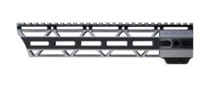 JL Billet Angle Cut M-Lok Handguard, High Profile, AR10, .308, 10.6 inch, Black, JLB-MLA-308-10H-A
