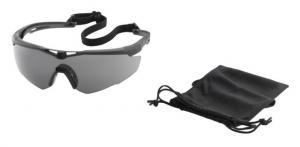 Revision Stingerhawk Eyewear Basic Kit, Solar Lens, Black Frame, Large, 4-0152-0050