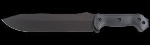 KA-BAR Knives Becker BK9 Tactical Bowie Knife, Black GFN Handle, Black Blade, Plain KBBK9 BK9