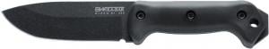 KA-BAR Knives Becker Campanion Straight Edge Knife w/ Polyester Sheath, BLACK BK22 BK22