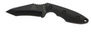 KA-BAR Knives Hell Fire Fixed Blade Knife, 3 9/16in Blade, Black 2-2486-7 