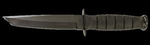 KA-BAR Short Fixed Tactical KA-BAR Tanto Knife, Plain Edge, Nylon Sheath KB5054 