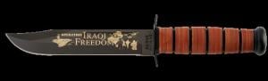 KA-BAR Operation Iraqi Freedom Commemorative KA-BAR Knife, US Navy Stamp KB9131 