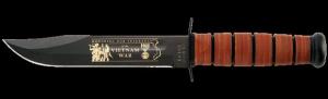 KA-BAR Knives Vietnam Commemorative Knife, USMC Stamp KB9140 