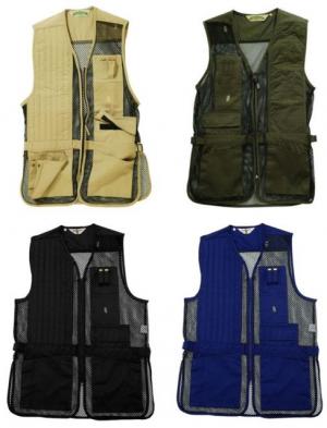 Bob Allen Mesh Shooting Vest, Sage, Right Hand, Extra Large, 30198