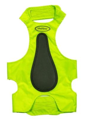 Mud River Improved Chest Protector, Neon Green, Large, 61-85 lbs, 18577