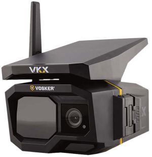 Vosker VKX Solar Powered LTE Mobile Security Camera with 4G-LTE Connectivity and Night Vision 