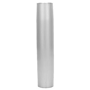 TACO Marine Aluminum Ribbed Table Pedestal - 2-3/8 O.D. - 30-3/4 Length, Z60-7288VEL30.75-2 Z607288VEL30752