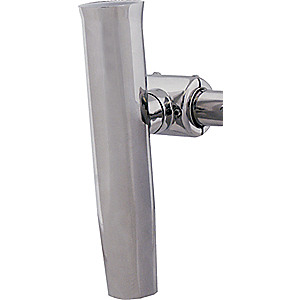 TACO Stainless Steel Adjustable Clamp-On Rod Holder - Silver - 1-1/4" to 1-1/2" 46482-1018501