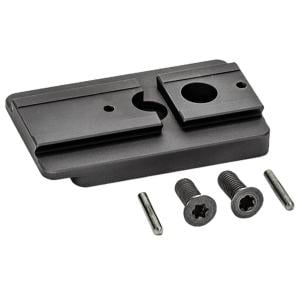 Griffin Armament GSMAACROFP Aimpoint Acro Plate Black Anodized Hardcoat 6061 T6 Aluminum