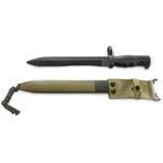 Spanish Military M58 CETME Bayonet with Scabbard - Used