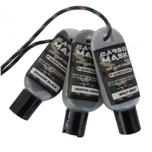 Carbomask Facepaint, Black/Green/Grey 1 oz. 3 pk., 310123