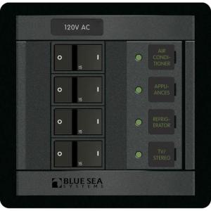 Blue Sea Systems 120V AC 4 Position 1210, 1210