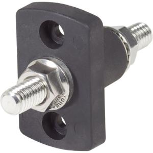 Blue Sea Systems Black Terminal Feed Through Connector 2203, 2203