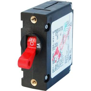 Blue Sea Systems 7201 AC/DC Single Pole Magnetic World Circuit Breaker - 5 AMP, 7201