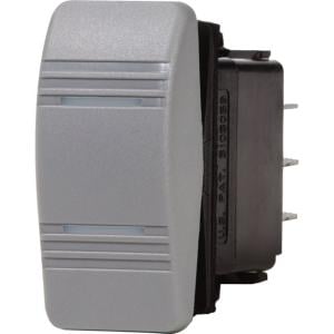 Blue Sea Systems 8275 Water Resistant Contura III Switch - Gray, 8275
