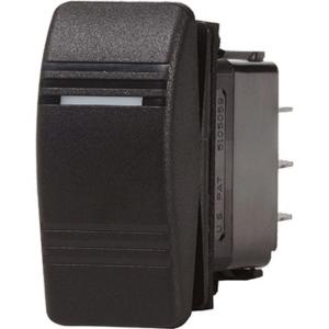 Blue Sea Systems Contura Switch DPST Off-On, Black, 8287
