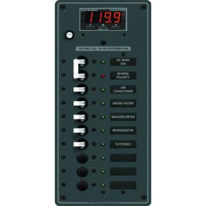 Blue Sea Systems AC Main + 8 Positions 8406, 8406