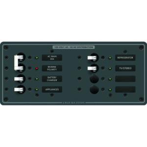 Blue Sea Systems 8412 AC Main + 6 Positions - White, 8412