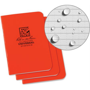 Rite in the Rain OR71FXM Stapled Mini Notebook 3 Pack OR71FX-M