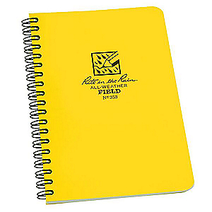 Rite In The Rain All-Weather Spiral Notebook - mud 