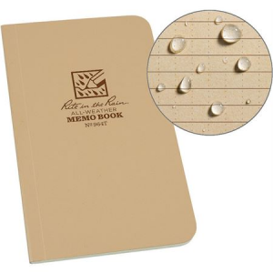 Rite in the Rain 964T Field Flex Memo Book Tan