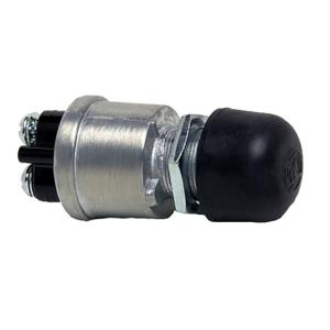 Cole Hersee Button Switch SPST Off-On 2 Screw w/Snap-On Cap Push, 9245-BP