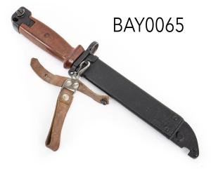 Polish 6H4 AKM Type 2 Bayonet Matching w/ Scabbard