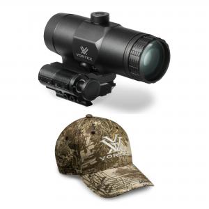 Vortex VMX-3T Reflex Sight Magnifier with Vortex Cap (Color May Vary) 636156039559