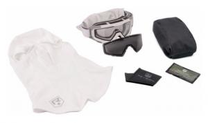 Revision Snowhawk Goggle System - U.S. Miltary Kit, Clear/Smoke Lens, White Frame, 4-0101-0002 401010002