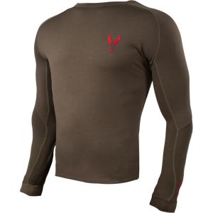 Badlands Pecora Lightweight Merino Crew MUD Small 