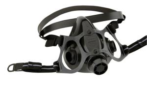 Honeywell 7700 Series Silicone Half Mask, Black, Medium 770030M