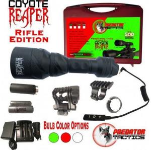 Predator Tactics Coyote Reaper Kit, Rifle Edition, GREEN & RED LED's, Green & Red, Medium, 97462
