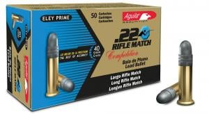 Aguila Target Competition Brass .22 LR 50Rds 1B222514