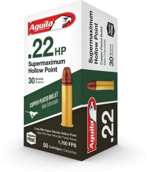 Aguila Ammunition Aguila Ammo .22lr Case Lot Super Max 30gr Ldrn 1000rd Cas 640420013206