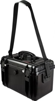TZ Case Cape Buffalo Water-Resistant Utility Case, black, Black, 16-7/8in x 11in x 10-3/4in, CB-015 B