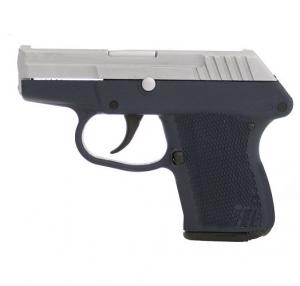 Kel-Tec P11HCNB 9mm Chrome/Blue Grips