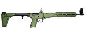 Kel-Tec Kel-Tec Sub-2000, 9Mm, 16" Barrel, Army Green, Psa Only, Glock 17 Mag, 17-Rd SUB2K9GLK17BARGHC