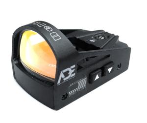 ADE Advanced Optics RD3-012 Mini Reflex Red Dot Micro Sight, 6 MOA Reticle, Black, RD3-012 640978407397