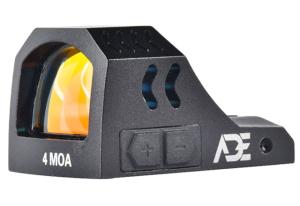 ADE Advanced Optics Trumpet PRO Motion Awake Red Dot Sight, 4 MOA Reticle, Black, RD3-029 Pro 640978407618