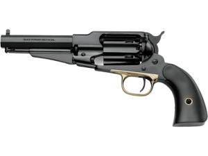 Pietta 1858 Sheriff Blackpowder Revolver, .44 Cal, 5.5" Barrel, Blued Steel w/Black Wood Grips, 6 Rd 