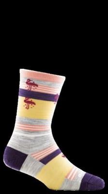 Darn Tough South Beach Crew Lightweight Socks - Women's, Ash, Small, 6025-ASH-S-DARN