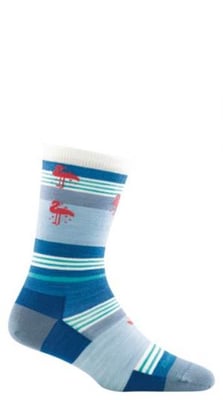 Darn Tough South Beach Crew Lightweight Socks - Women's, Blue, Small, 6025-BLUE-S-DARN