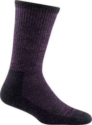 Darn Tough Nomad Boot Midweight Sock w/ Full Cushion, Female, Plum, Medium, 1984-PLUM-M-DARN