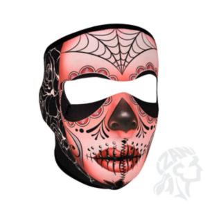Zan Headgear Full Mask, Neoprene, Sugar Skull WNFM082 642608045399