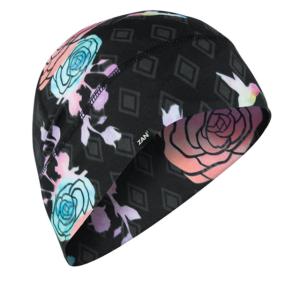 Zan Headgear Helmet Liner/beanie Sportflex, Iridescent Floral - WHLL476 WHLL476